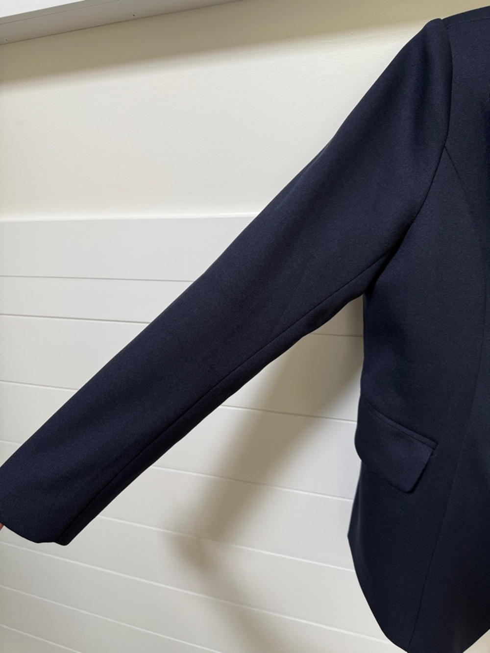 Lioness Navy Double-Breasted Blazer with Gold Buttons - Picture 3 of 8